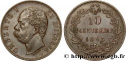 ITALIE 10 Centesimi Humbert Ier 1893 Rome