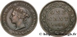 CANADA 1 Cent Victoria 1882 Heaton