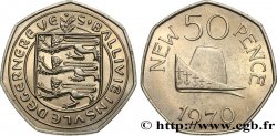 GUERNESEY 50 New Pence 1970 