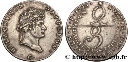 GERMANY - KINGDOM OF WESTPHALIA - JÉRÔME NAPOLÉON 2/3 Thaler ou gulden 1811 Clausthal AU