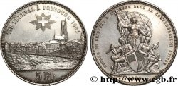 SWITZERLAND 5 Francs, monnaie de Tir, Fribourg 1881 
