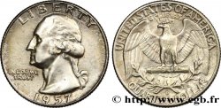 VEREINIGTE STAATEN VON AMERIKA 1/4 Dollar Georges Washington 1957 Denver