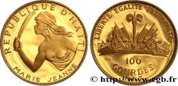 HAÏTI 100 Gourdes Proof Marie Jeanne 1967