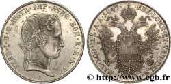 AUTRICHE - FERDINAND Ier 1 Thaler 1847 Vienne SUP