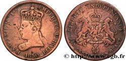 HAITI 6 Centimes 1/4 Empereur Faustin Ier 1850