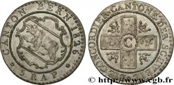 SUISSE - CANTON DE BERNE 5 Rappen 1826 Berne SPL