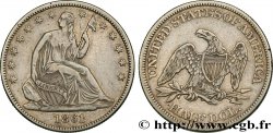 UNITED STATES OF AMERICA 1/2 Dollar “Seated Liberty” 1861 Philadelphie