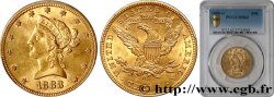ÉTATS-UNIS D AMÉRIQUE 10 Dollars Liberty 1888 La Nouvelle Orléans