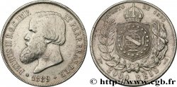 BRÉSIL 2000 Reis Empereur Pierre II 1889  TTB