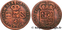 PAYS-BAS ESPAGNOLS - DUCHÉ DE BRABANT - CHARLES II D ESPAGNE 1 Liard 1692 Anvers