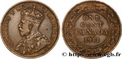 CANADA 1 Cent Georges V 1911
