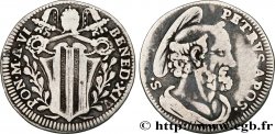 ITALIEN - KIRCHENSTAAT - BENEDIKT XIV. (Prospero Lambertini) Grosso an VI (1745) Rome