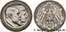 GERMANY - WÜRTTEMBERG 3 Mark Guillaume II et Charlotte 1911 Stuttgart