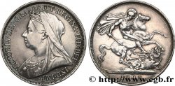 ROYAUME-UNI 1 Crown Victoria “old Head” 1893