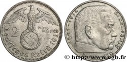 GERMANY 2 Reichsmark Maréchal Paul von Hindenburg 1938 Vienne