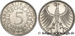 ALLEMAGNE 5 Mark aigle 1966 Karlsruhe - G