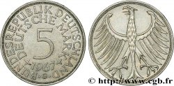 GERMANY 5 Mark aigle 1967 Karlsruhe- G