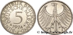 GERMANIA 5 Mark aigle 1974 Hambourg - J