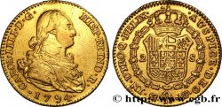 ESPAGNE 2 Escudos Charles IIII 1794 Madrid