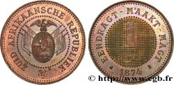 AFRIQUE DU SUD Essai de 1 Penny Colonie de Transvaal 1874
