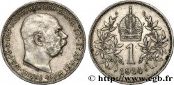 AUTRICHE 1 Corona François-Joseph Ier 1914