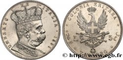 ÉRYTHRÉE - ROYAUME D ITALIE - HUMBERT Ier Tallero ou 5 Lire 1891 Rome