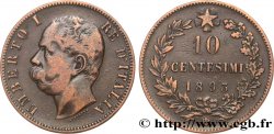 ITALIA 10 Centesimi Humbert Ier 1893 Birmingham