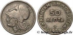 GRECIA 50 Lepta Athéna 1926 