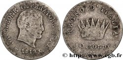 ITALIE - ROYAUME D ITALIE - NAPOLÉON Ier 10 Soldi 1812 Milan