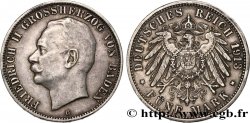 ALLEMAGNE - BADE 5 Mark Frédéric II 1913 Karlsruhe