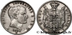 ITALIE - ROYAUME D ITALIE - NAPOLÉON Ier 1 Lira étoiles en creux sur la tranche 1808 Milan - M