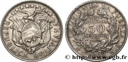 BOLIVIE 50 Centavos (1/2 Boliviano) 1902 Potosi