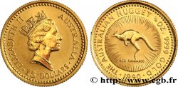 AUSTRALIA 15 Dollars (1/10 Once) Proof Elisabeth II 1990 
