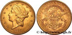 UNITED STATES OF AMERICA 20 Dollars  Liberty  1904 Philadelphie