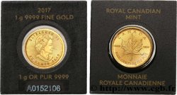 CANADA 50 Cents  Maple Leaf  Elisabeth II 2017 