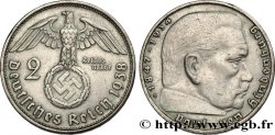 GERMANY 2 Reichsmark Maréchal Paul von Hindenburg 1938 Vienne