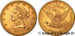 UNITED STATES OF AMERICA 10 Dollars  Liberty  1882 Philadelphie