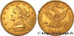 UNITED STATES OF AMERICA 10 Dollars  Liberty  1907 Philadelphie