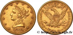UNITED STATES OF AMERICA 10 Dollars  Liberty  1881 Philadelphie
