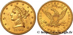 UNITED STATES OF AMERICA 10 Dollars  Liberty  1906 Philadelphie