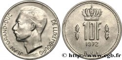 LUXEMBOURG 10 Francs Grand-Duc Jean 1972