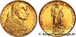 VATICAN - PIE XI (Achille Ratti) 100 Lire 1935 Rome