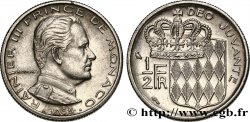 MONACO 1/2 Franc Rainier III 1965 Paris