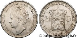 INDIAS NEERLANDESAS 2 1/2 Gulden Wilhelmina 1943 Denver