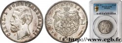 ROUMANIE 2 Lei Charles Ier 1881 Vienne SUP58 PCGS