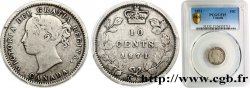 CANADá
 10 Cents Victoria 1871 