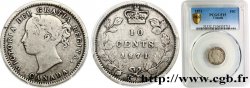 CANADA 10 Cents Victoria 1871