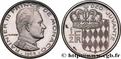 MONACO 1/2 Franc Rainier III 1965 Paris