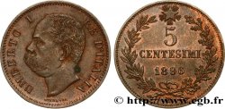 ITALIA 5 Centesimi Humbert Ier 1896 Rome