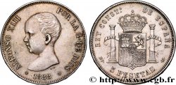 ESPAÑA 5 Pesetas Alphonse XIII 1er type 1888 Madrid